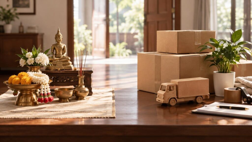 ฤกษ์ขึ้นบ้านใหม่ กับฤกษ์ย้ายบ้านต่างกันอย่างไร และควรเตรียมข้อมูลอะไร